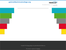 Tablet Screenshot of gwinnetttechnicalcollege.org